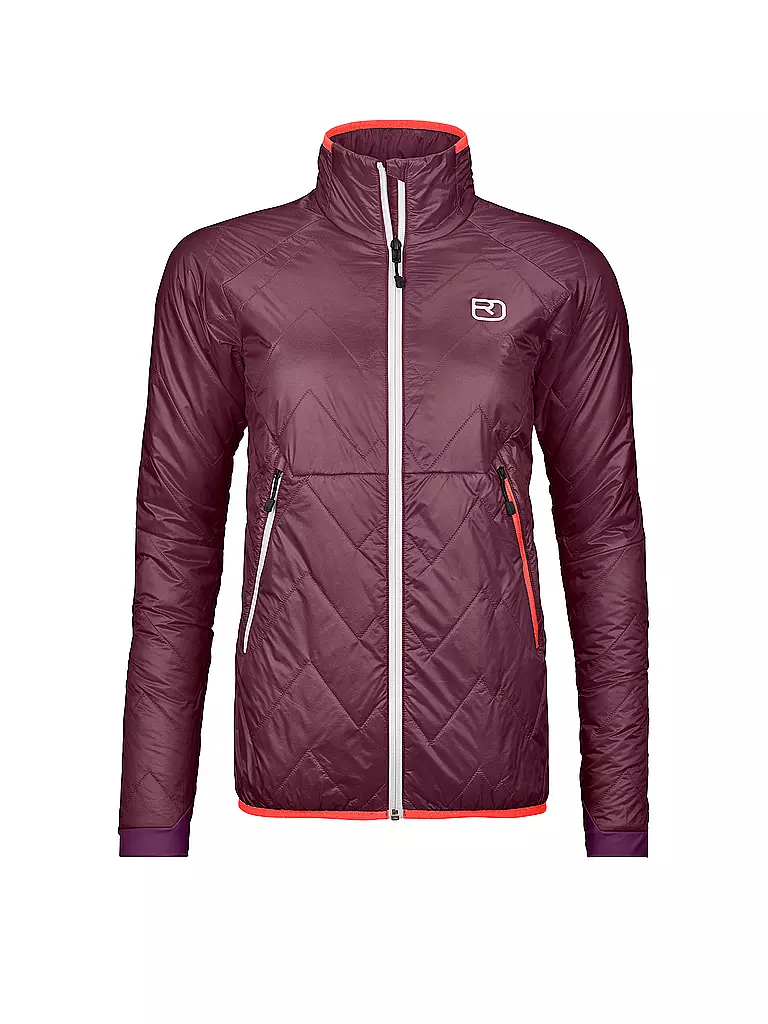 ORTOVOX | Damen Isojacke Piz Vial SW | Rouge foncé