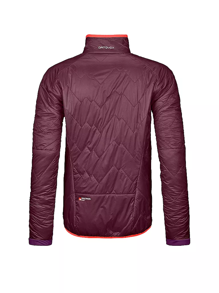 ORTOVOX | Damen Isojacke Piz Vial SW | Rouge foncé