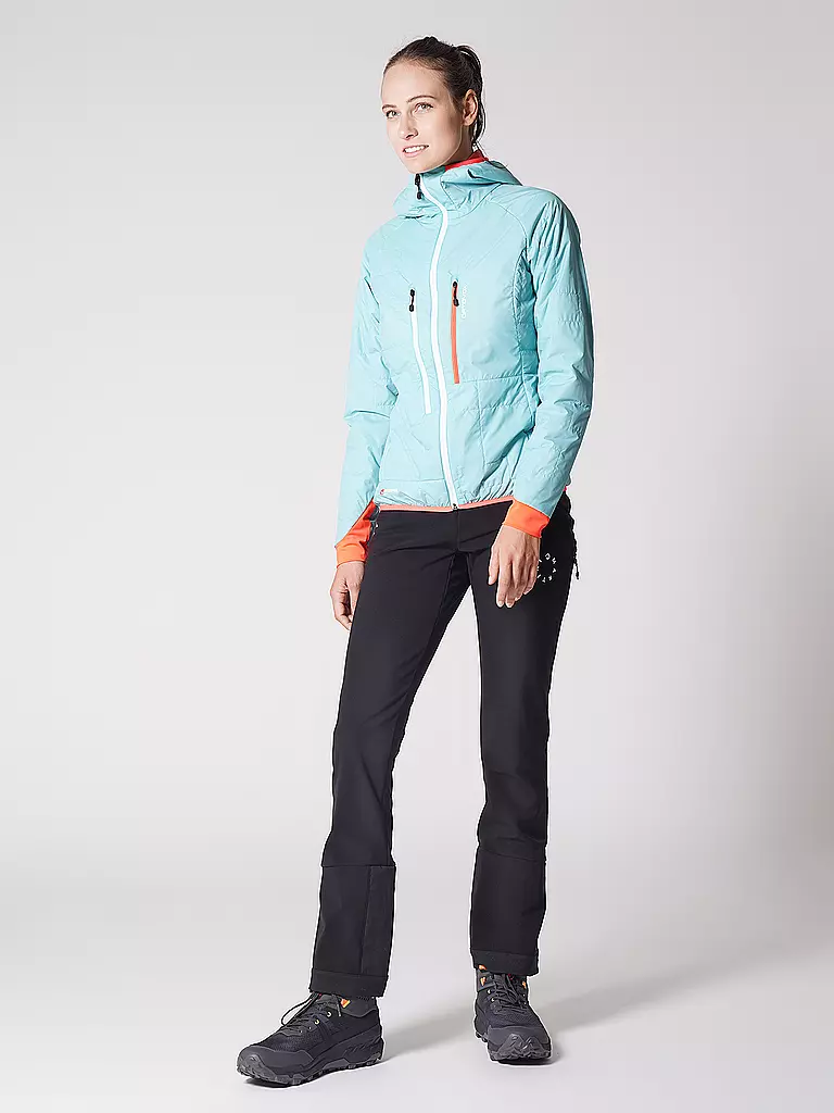 ORTOVOX | Damen Isolationsjacke SWISSWOOL PIZ BOÈ | Turquoise