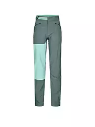 ORTOVOX | Damen Softshell Wanderhose Brenta | Pétrole