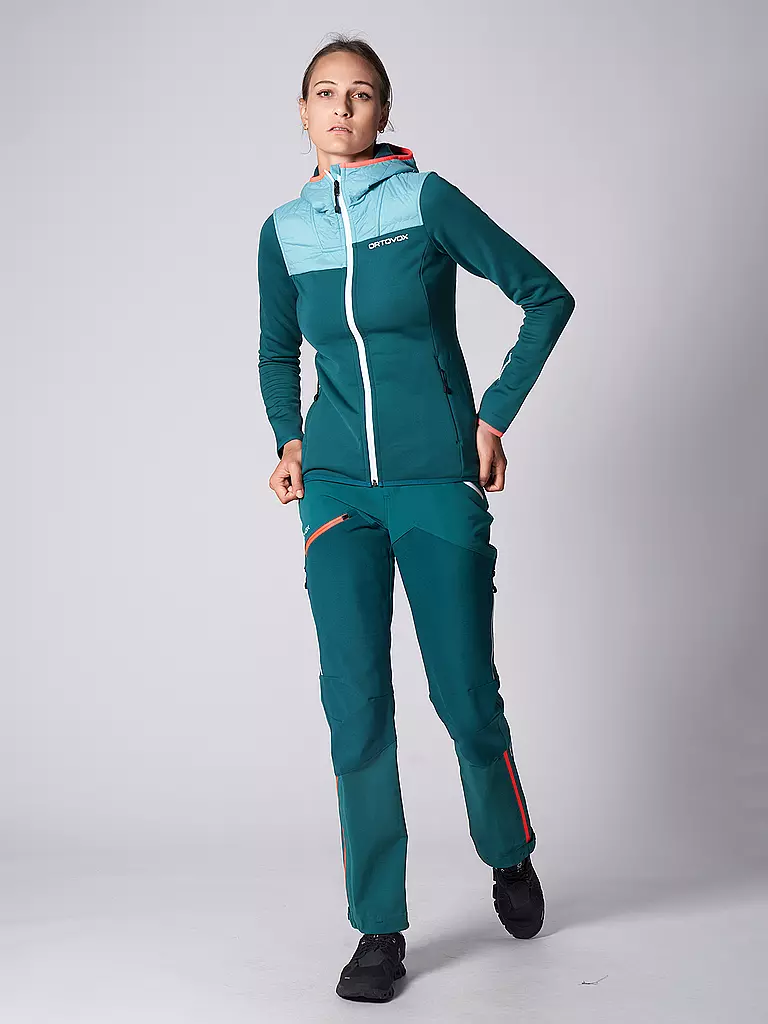 ORTOVOX | Damen Softshellhose Westalpen | Pétrole