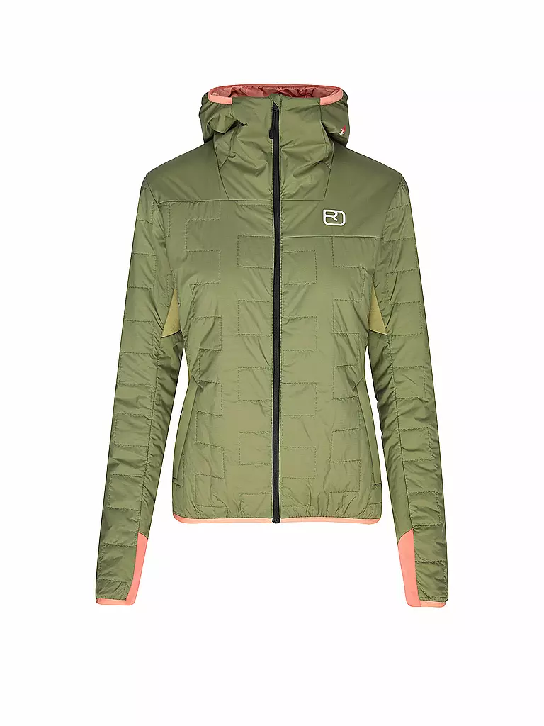 ORTOVOX | Damen Touren Isojacke Piz Badus SW Hoodie | Olive