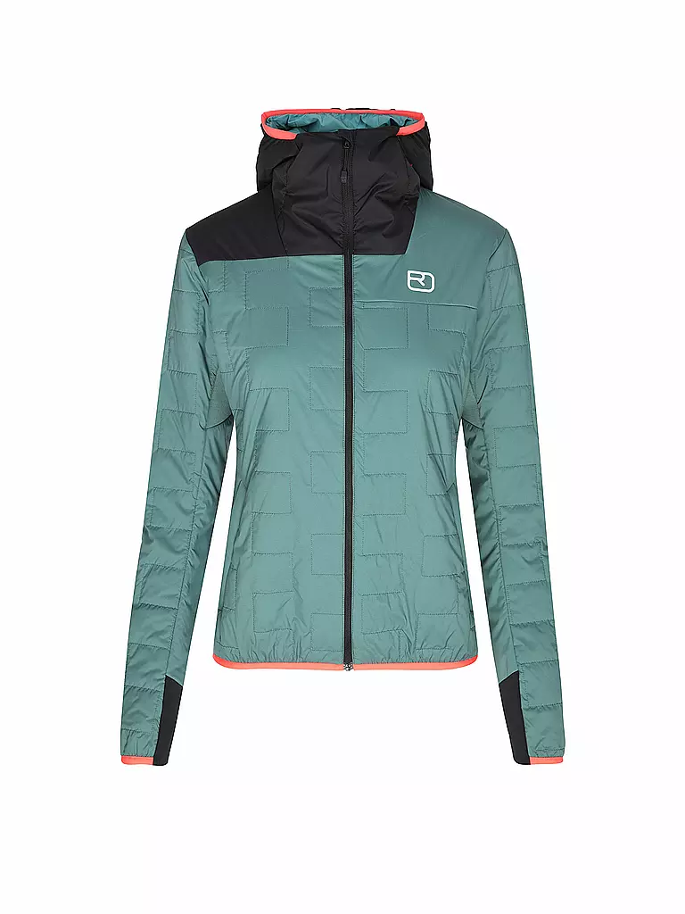 ORTOVOX | Damen Touren Isojacke Piz Badus SW Hoodie | Pétrole
