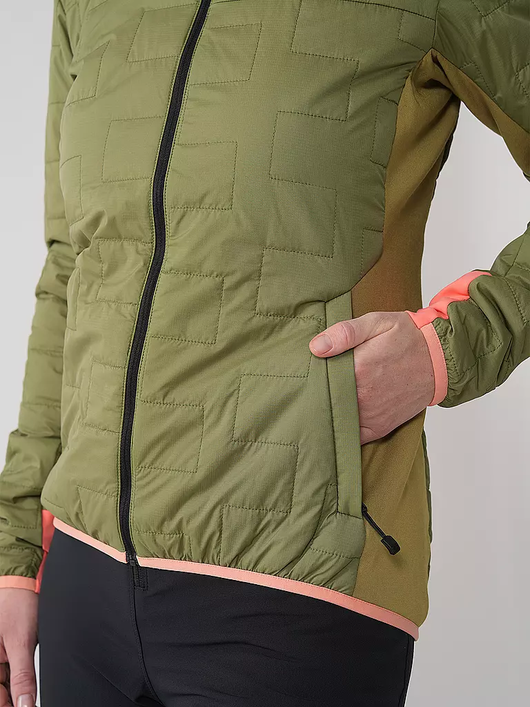 ORTOVOX | Damen Touren Isojacke Piz Badus SW Hoodie | Olive