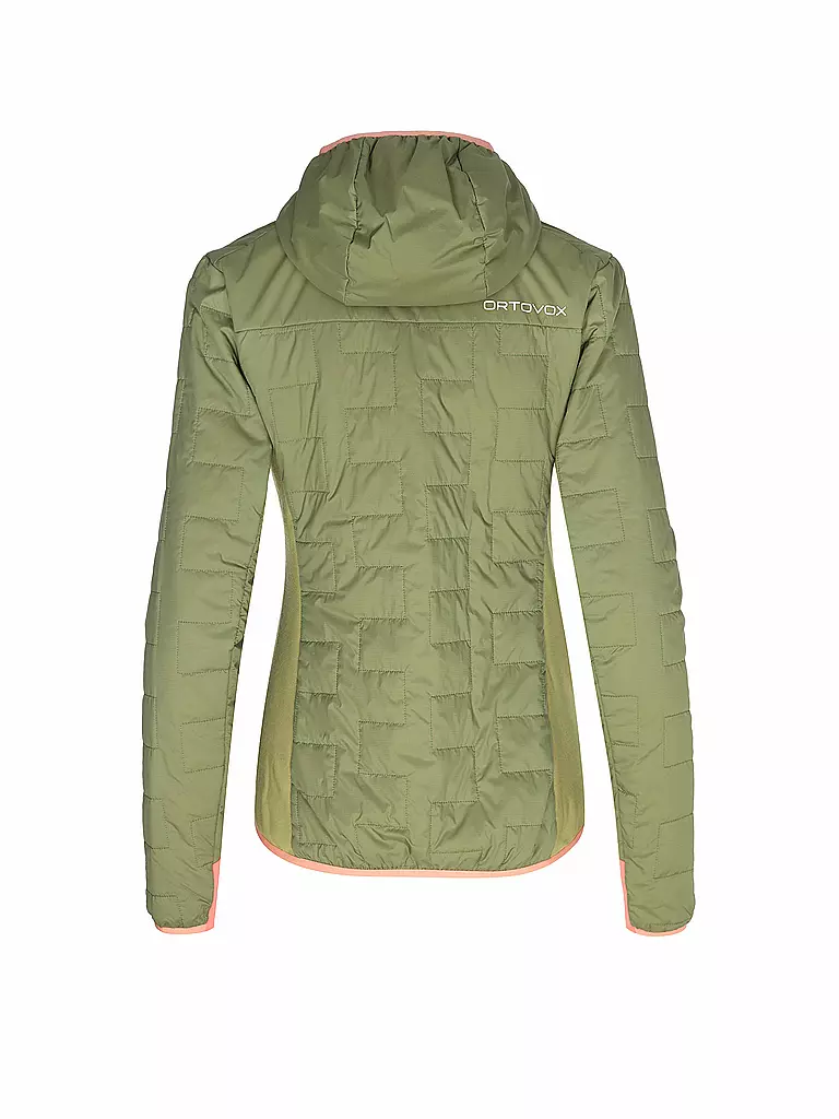ORTOVOX | Damen Touren Isojacke Piz Badus SW Hoodie | Olive
