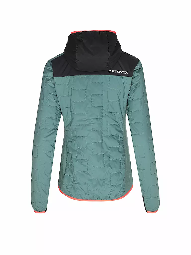 ORTOVOX | Damen Touren Isojacke Piz Badus SW Hoodie | Pétrole