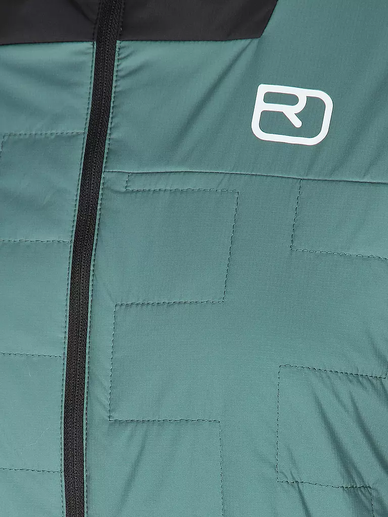 ORTOVOX | Damen Touren Isojacke Piz Badus SW Hoodie | Pétrole