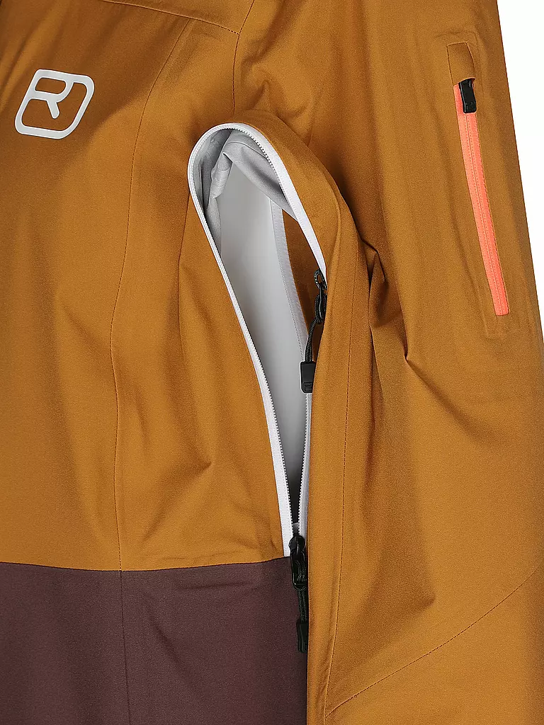 ORTOVOX | Damen Tourenjacke Ortler 3L | Rouge foncé