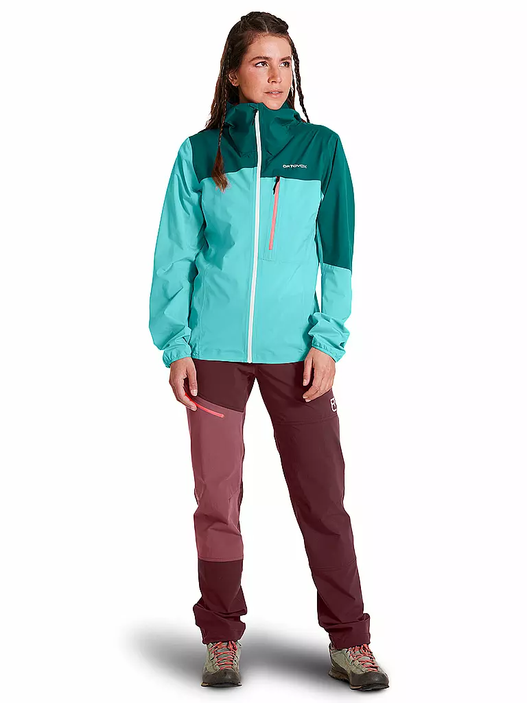 ORTOVOX | Damen Wanderjacke Civetta 2,5L | Menthe