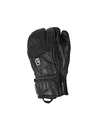 ORTOVOX | Gants Homme Full Leather 3 Doigts | Noir