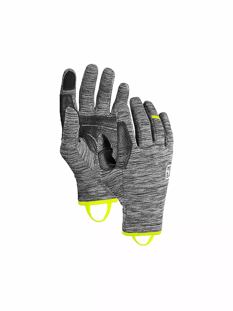 ORTOVOX | Gants polaires légers pour hommes | Gris