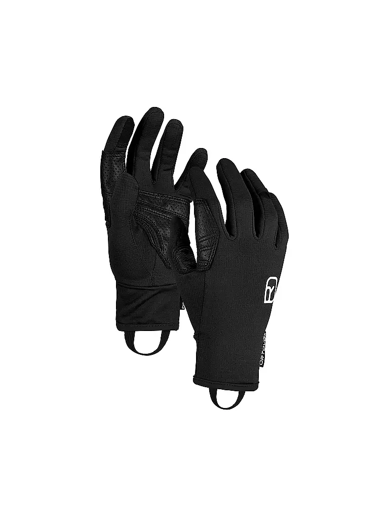 ORTOVOX | Gants polaires légers pour hommes | Noir