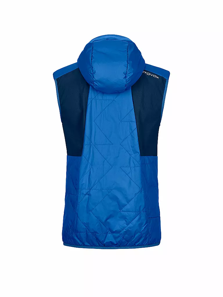 ORTOVOX | Gilet isolant homme Piz Boé Swisswool | Bleu
