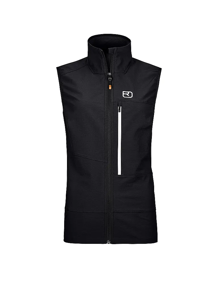 ORTOVOX | Gilet softshell de randonnée pour femmes Punta Berrino | Noir