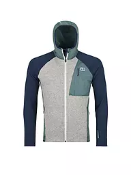 ORTOVOX | Herren Fleecejacke Classic Knit Hoodie | Bleu foncé