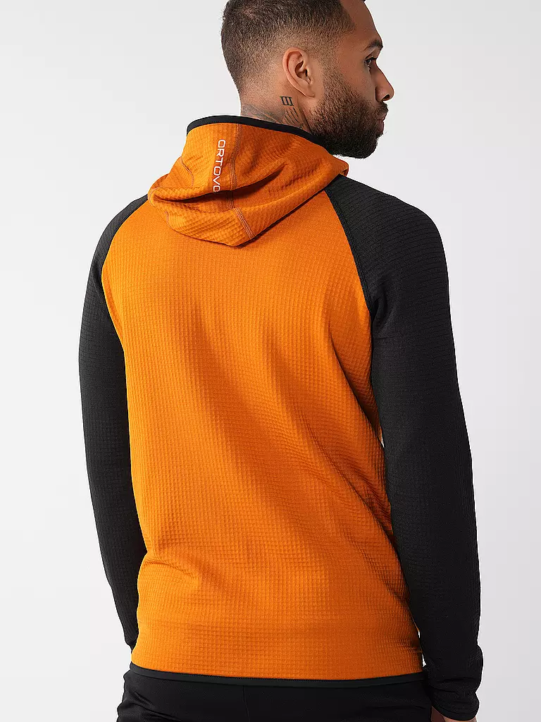 ORTOVOX | Herren Fleecejacke Classic Knit Hoodie | Camel