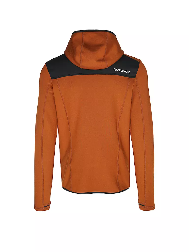 ORTOVOX | Herren Fleecejacke Hoodie | Marron