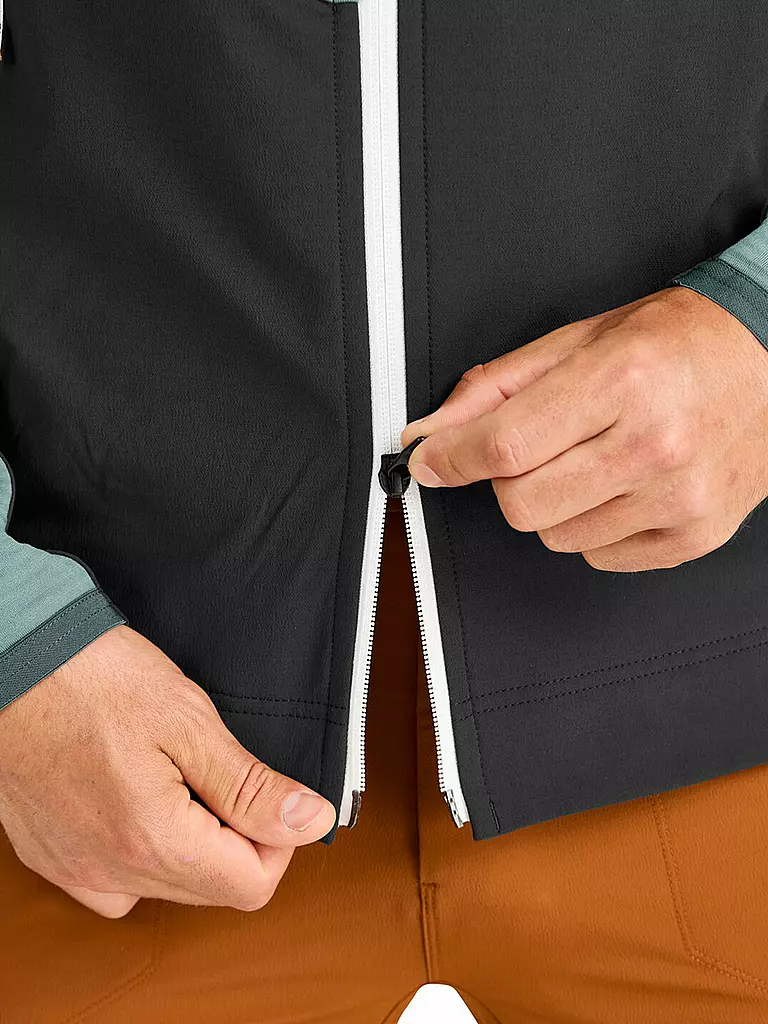 ORTOVOX | Herren Fleecejacke RIB Hoodie | Menthe