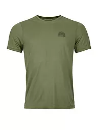 ORTOVOX | Herren Funktionsshirt 120 COOL Tec Stripe | Olive
