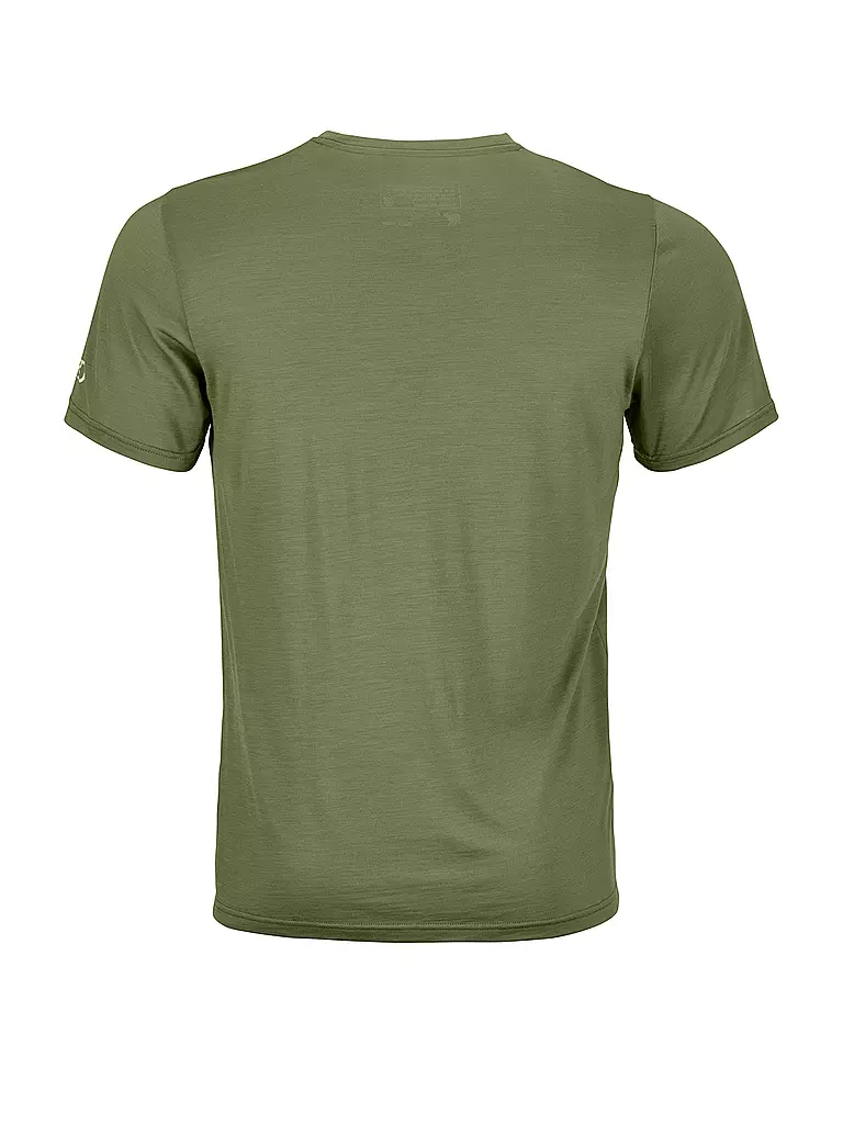 ORTOVOX | Herren Funktionsshirt 120 COOL Tec Stripe | Olive