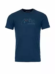 ORTOVOX | Herren Funktionsshirt 150 COOL Vintage | Bleu foncé