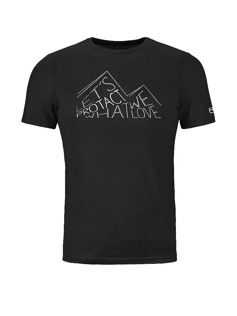 ORTOVOX | Herren Funktionsshirt 185 Merino Protact | Noir