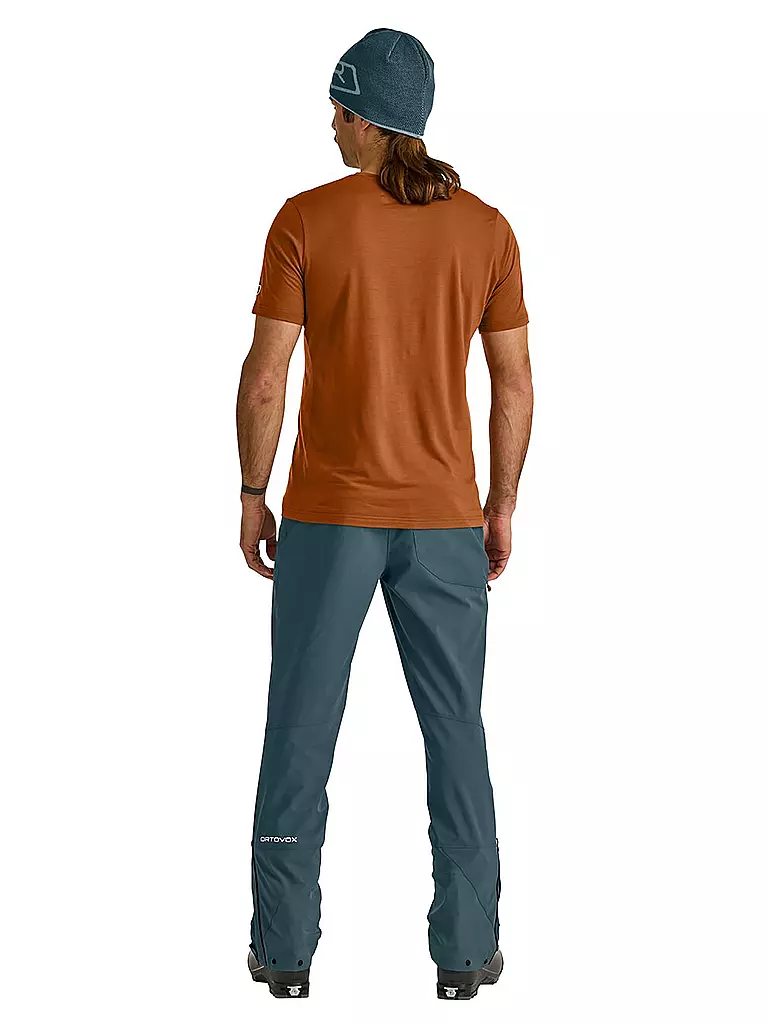 ORTOVOX | Herren Funktionsshirt Peak Focus 150 COOL Tencel | Marron