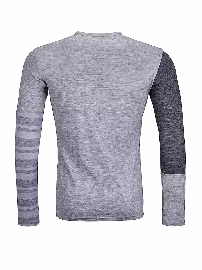 ORTOVOX | Herren Funktionsshirt Rock'n'Wool 185 | Gris clair