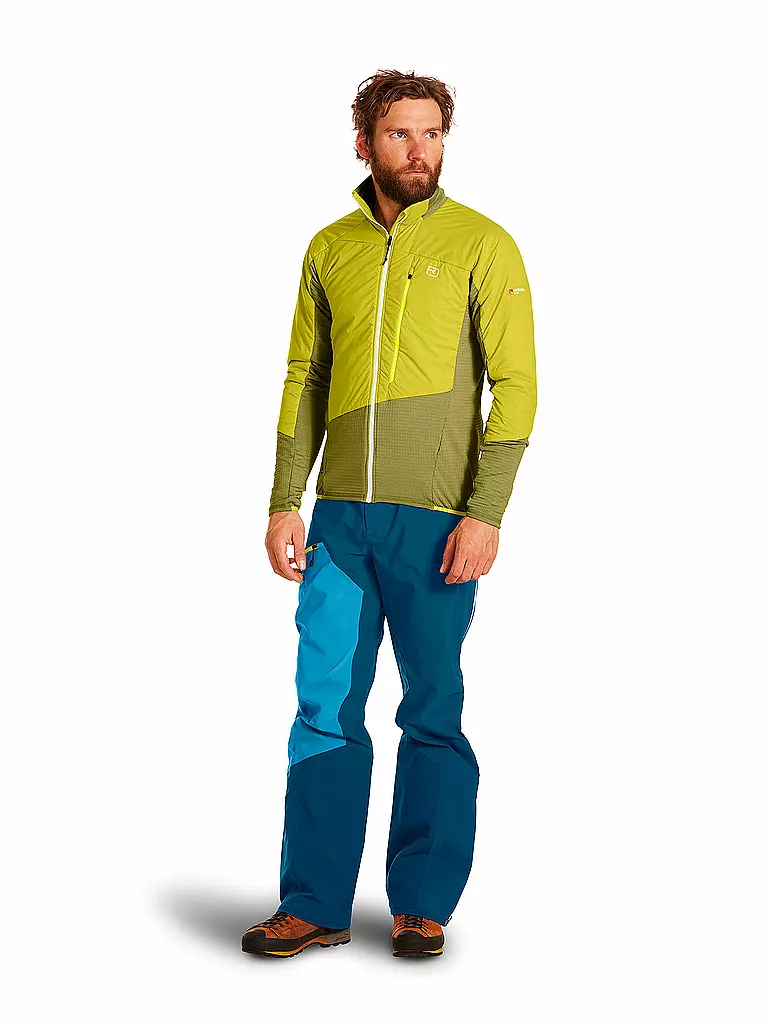 ORTOVOX | Herren Hybridjacke Westalpen | Moutarde