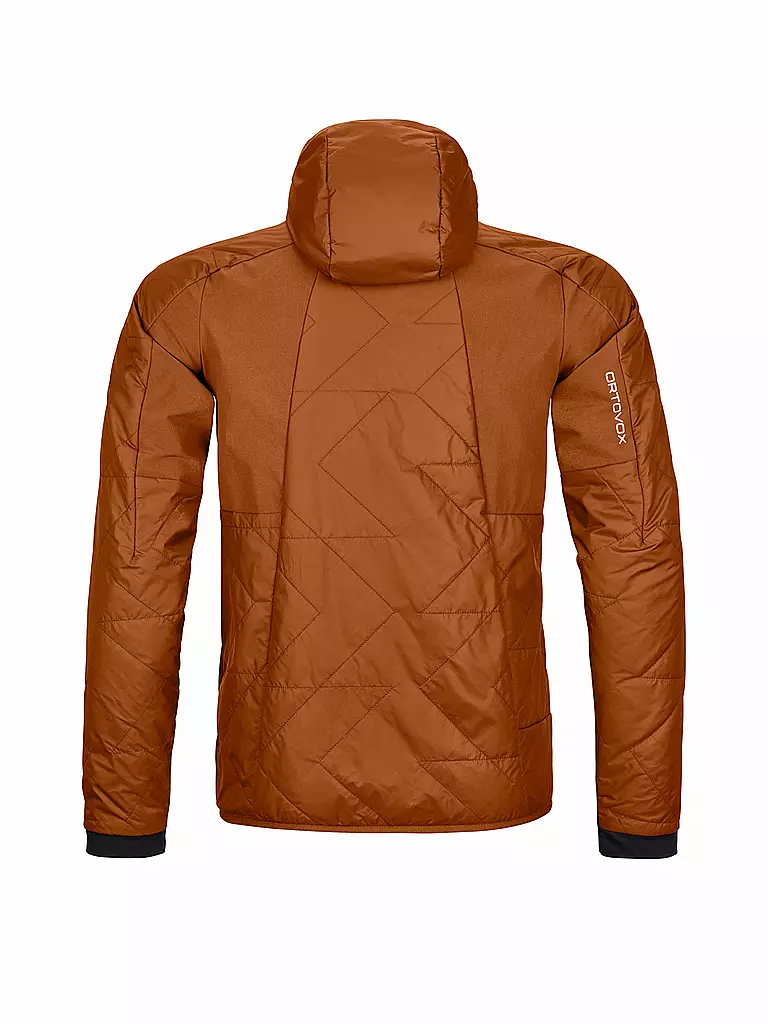 ORTOVOX | Herren Isojacke Piz Boé Swisswool | Marron