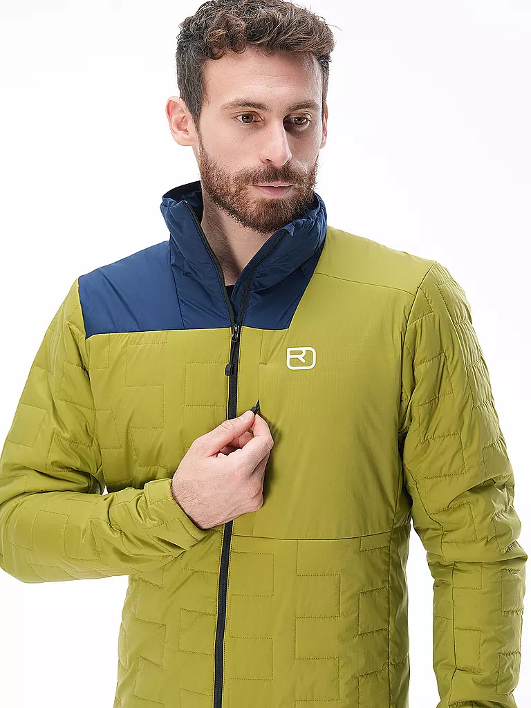 ORTOVOX | Herren Isojacke Piz Segnas SW | Moutarde