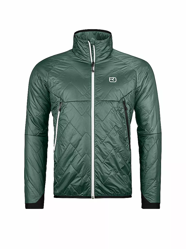 ORTOVOX | Herren Isojacke Piz Vial SW | Vert foncé