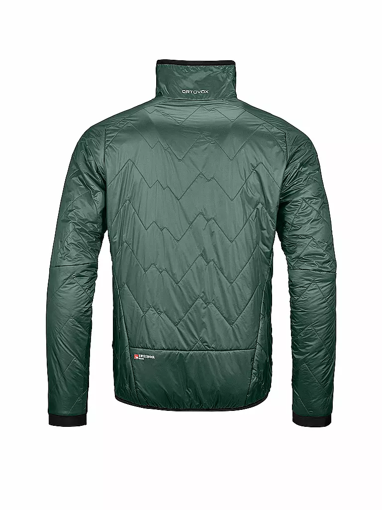 ORTOVOX | Herren Isojacke Piz Vial SW | Vert foncé