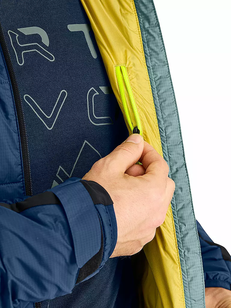 ORTOVOX | Herren Isojacke Zinal | Bleu