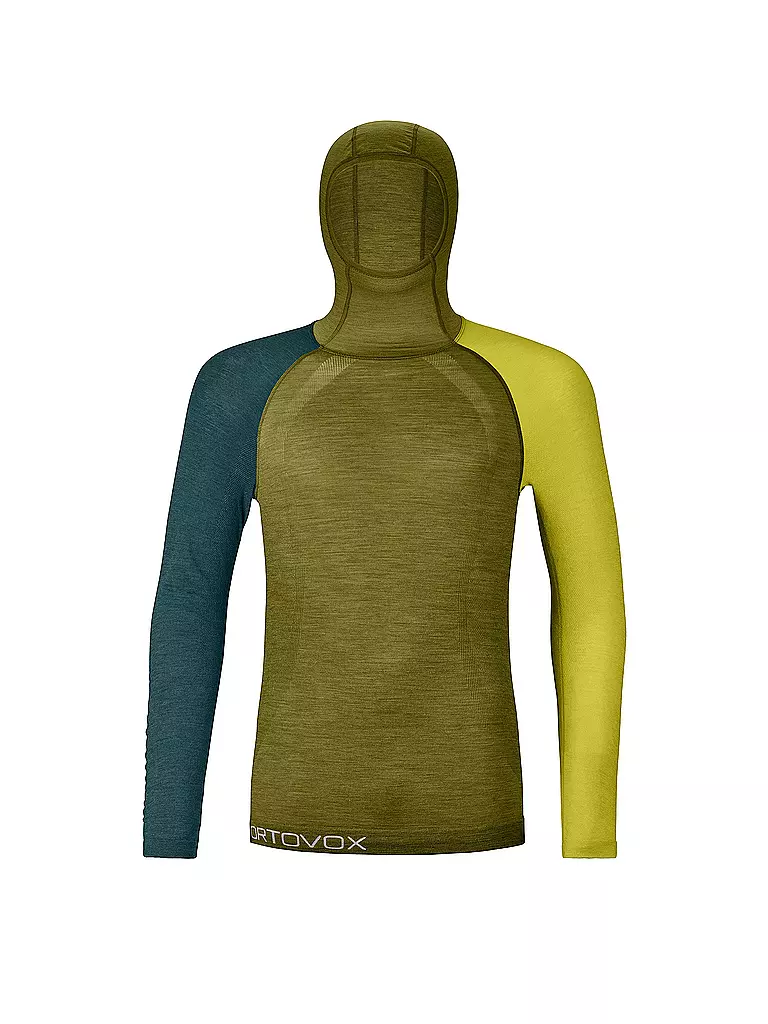 ORTOVOX | Herren Shirt 120 Comp Light Hoodie | Moutarde