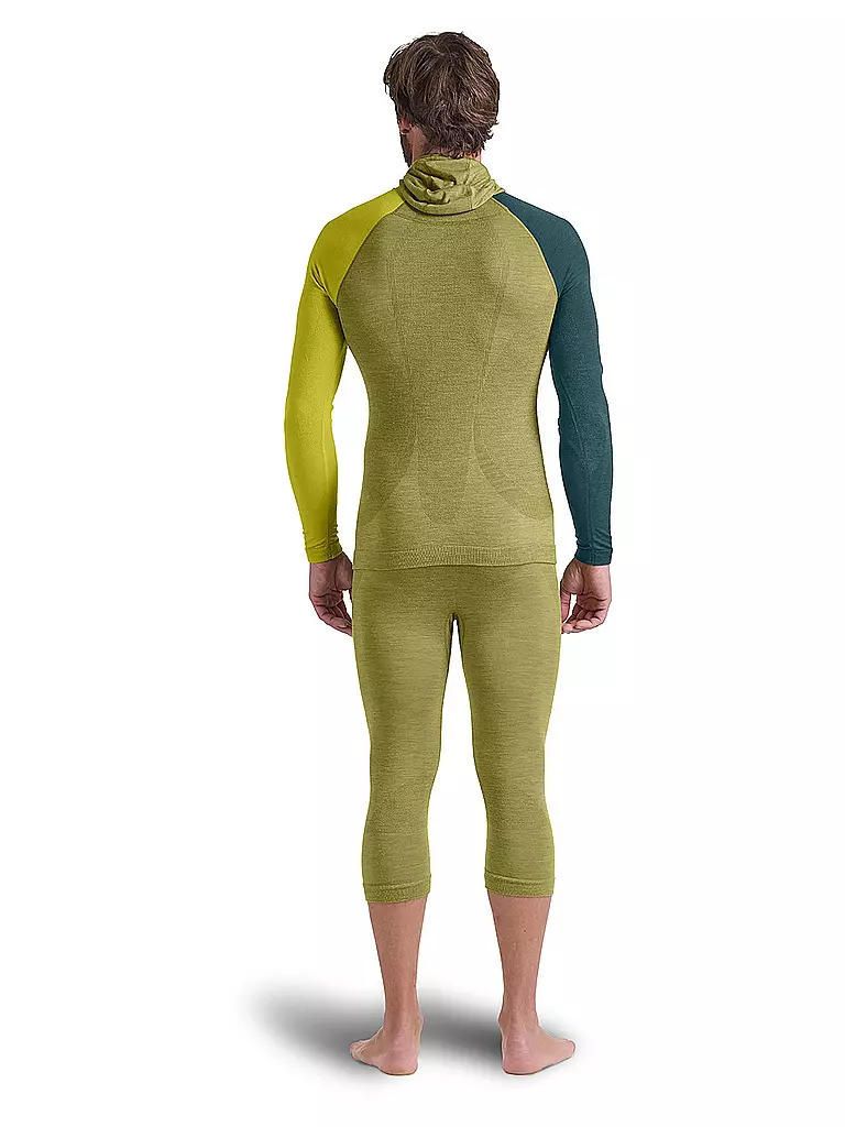 ORTOVOX | Herren Shirt 120 Comp Light Hoodie | Moutarde