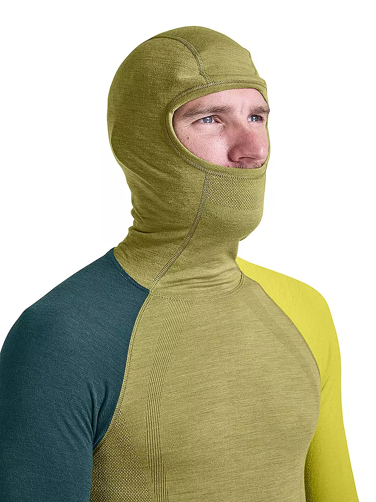 ORTOVOX | Herren Shirt 120 Comp Light Hoodie | Moutarde