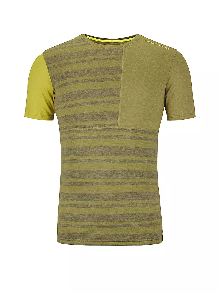 ORTOVOX | Herren Shirt Rock'n'Wool 185 | Olive