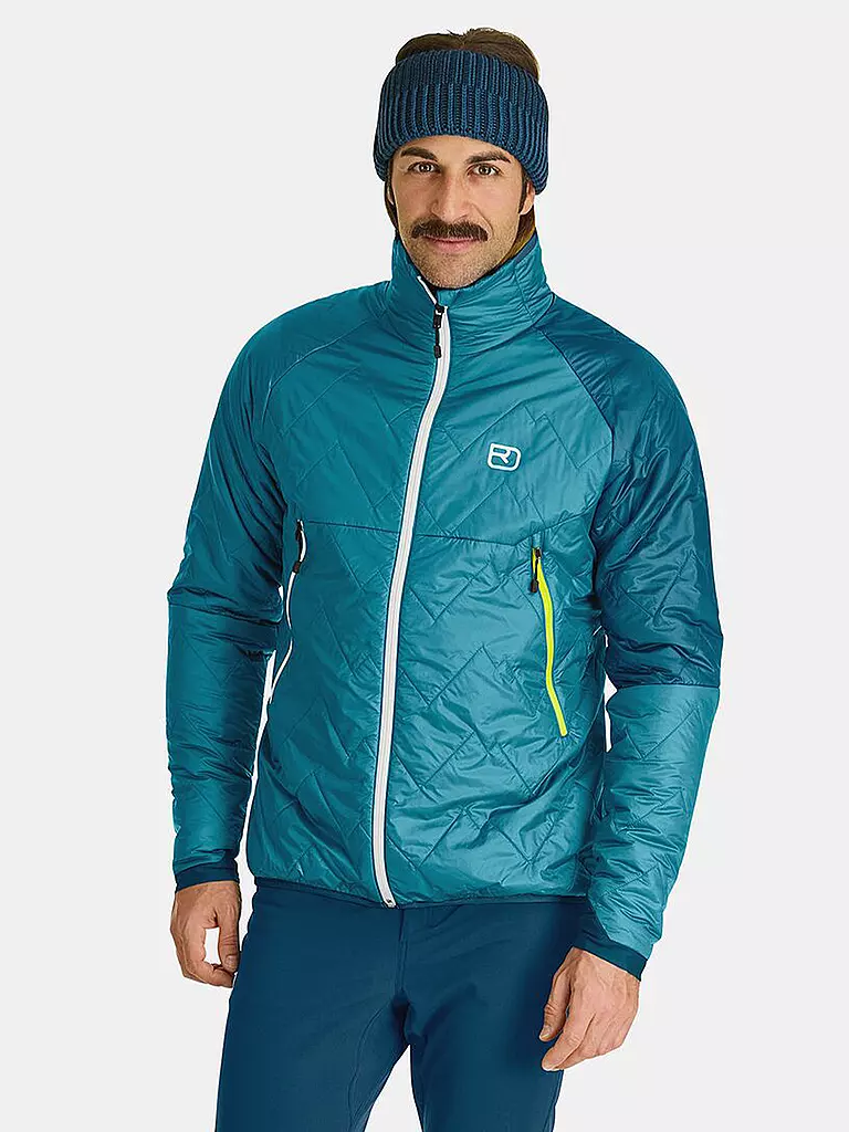 ORTOVOX | Herren Touren Isojacke Piz Vial SW | Bleu