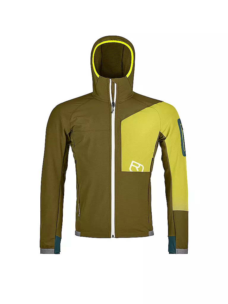 ORTOVOX | Herren Touren Softshelljacke Berrino Hoodie | Olive