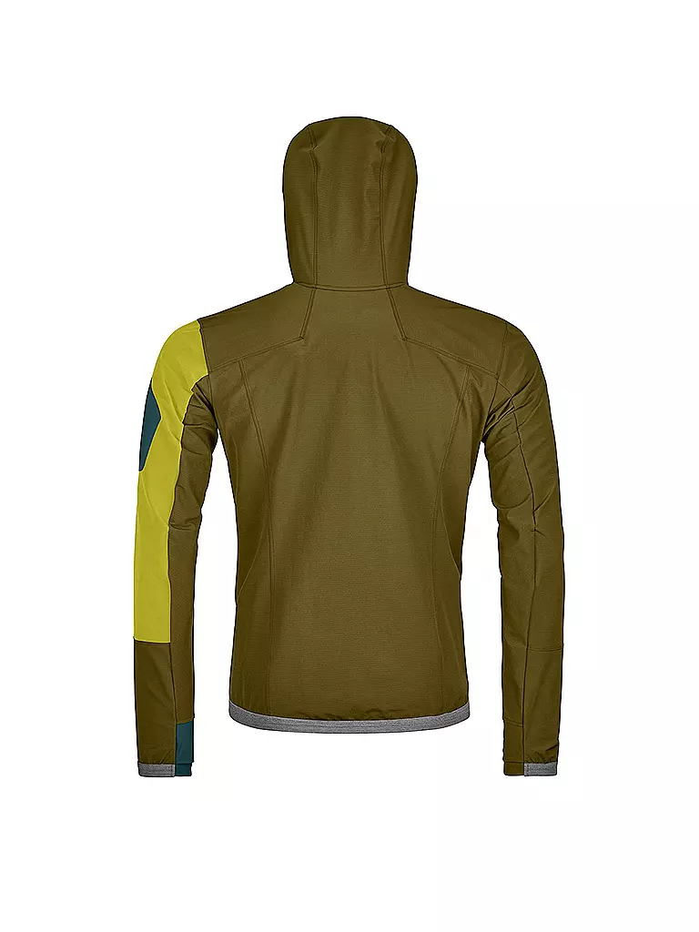 ORTOVOX | Herren Touren Softshelljacke Berrino Hoodie | Olive