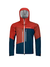 ORTOVOX | Herren Tourenjacke Westalpen 3L Hoodie | Bleu foncé