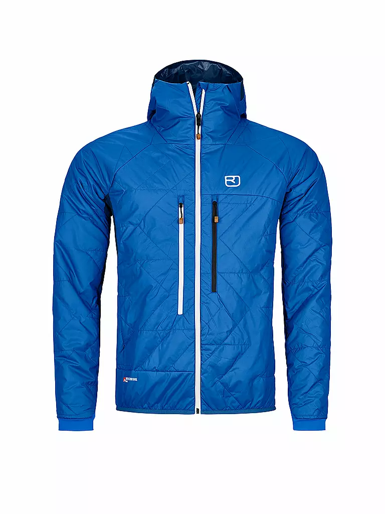 ORTOVOX | Isojacke Piz Boé Swisswool pour hommes | Bleu