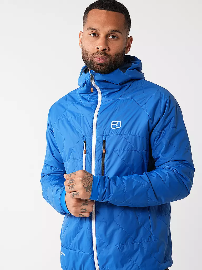 ORTOVOX | Isojacke Piz Boé Swisswool pour hommes | Bleu