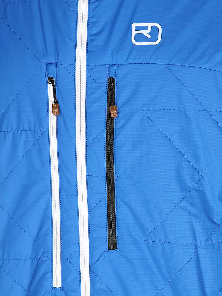 ORTOVOX | Isojacke Piz Boé Swisswool pour hommes | Bleu