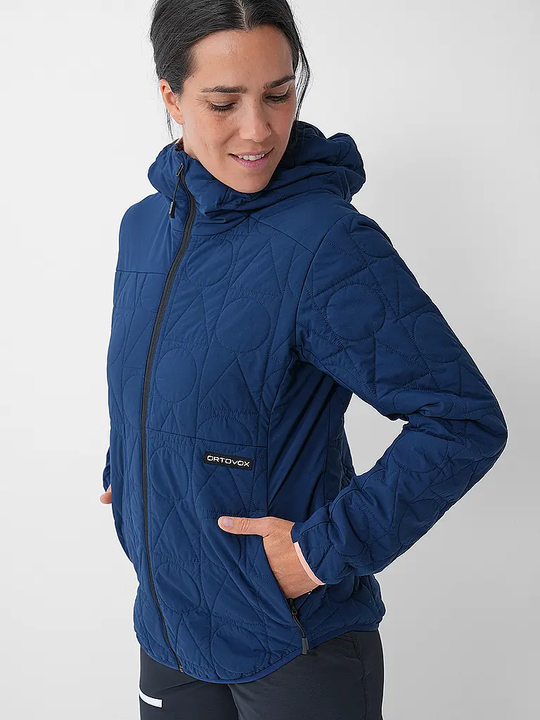 ORTOVOX | Isojacke Ravine Metawool 90 pour femmes | Bleu foncé
