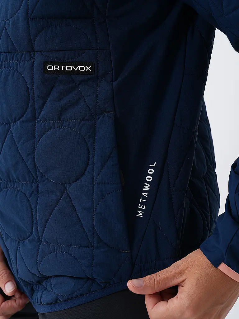 ORTOVOX | Isojacke Ravine Metawool 90 pour femmes | Bleu foncé