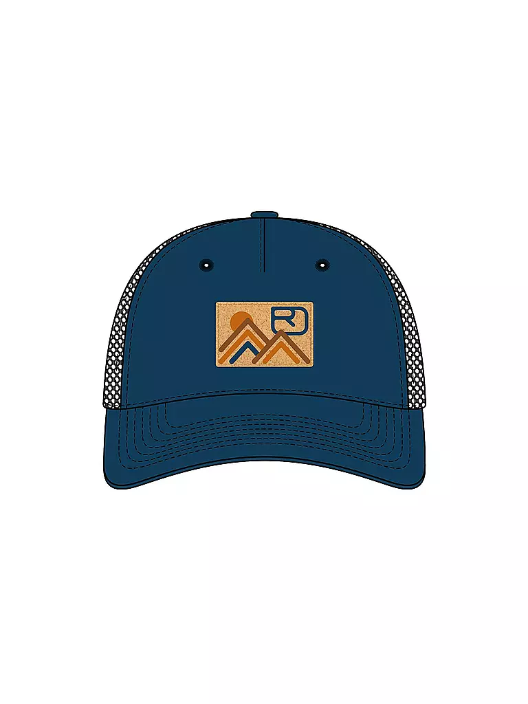 ORTOVOX | Kappe Trucker Corky | Bleu foncé
