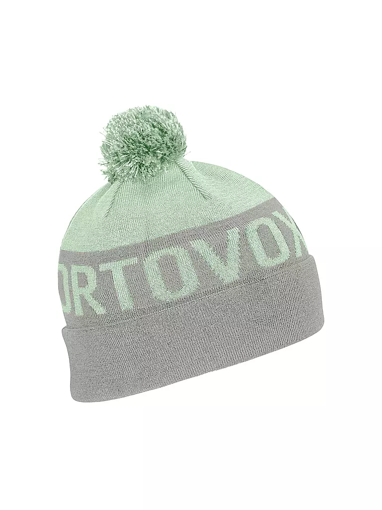 ORTOVOX | Mütze Bobble Knit | Vert clair