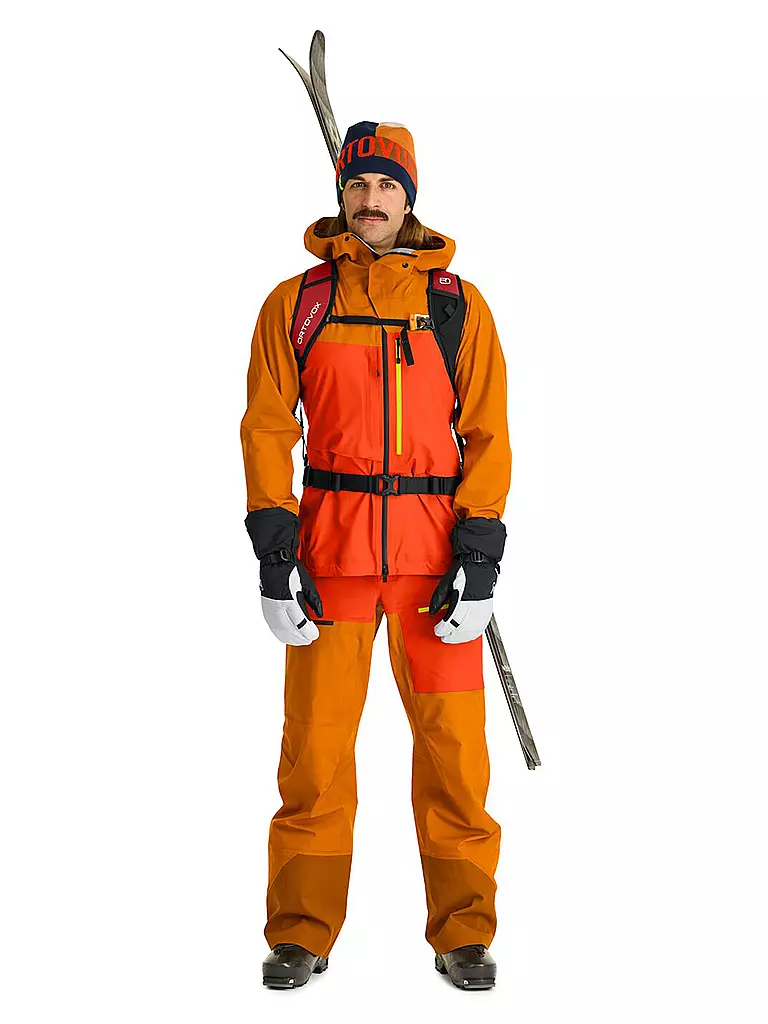 ORTOVOX | Mütze Patchwork | Bleu foncé